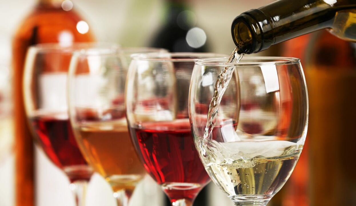 Verres à vin